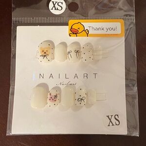 💥 Cute Bear Nail Art Set